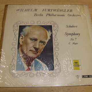 24【LPレコード】シューベルト交響曲第七番ハ長調(遺作)