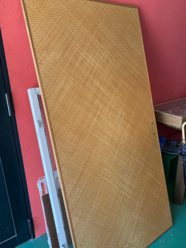 かわいいあじろドア2枚