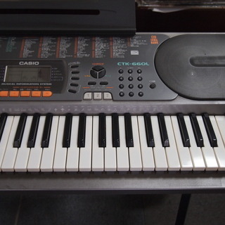 カシオ電子ピアノ　CTK-660L　中古　動作確認済の画像
