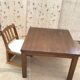 引き渡し決定！中古　家具調リビングコタツテーブルのみ