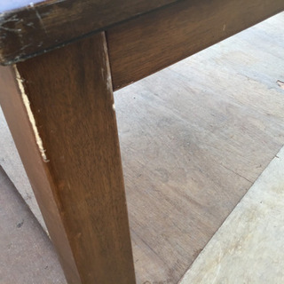 引き渡し決定！中古　家具調リビングコタツテーブルのみの画像