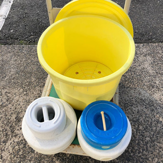 ✨✨✨漬物桶40L＆漬物石(おもり)10Kg・9Kg・6kg・3...
