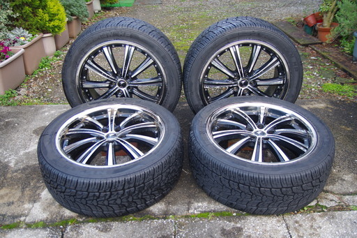 Stich シュティッヒ PL-01 20インチ 5穴 アルミホイール NEXEN ROADIAN HP 265/45R20 4本セット