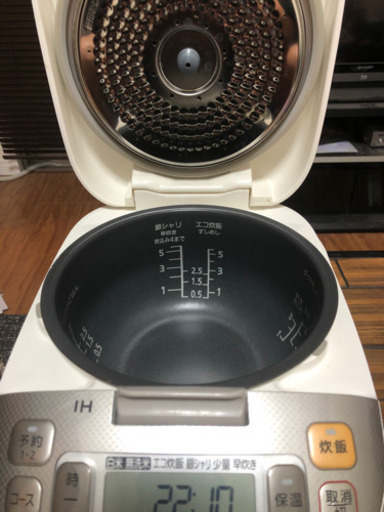 【中古】炊飯器（5合炊き）Panasonic 型式:SR-HD103