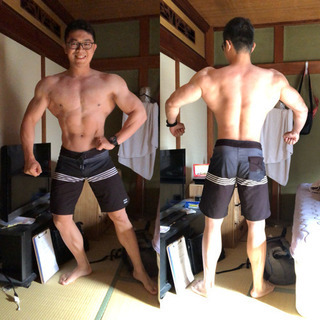 ムキムキになりたい、夏ビーチにビキニを着たい、スタイルを作りたい、男前になりたい方への画像