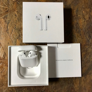 値下げ❗️超美品★Air Pods（エアーポッズ/第二世代）with Charging Case MV7N2J/A