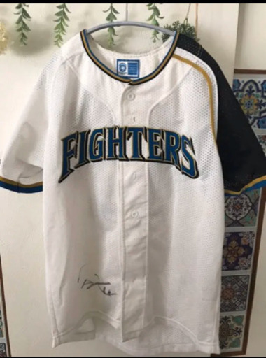 ダルビッシュ有直筆サイン 日本ハムユニフォーム