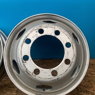 TOPY 22.5×6.75 8H PCD285 +152 2本 スチールホイール 大型トラック　(HT01) クレジットカード QR決済可能