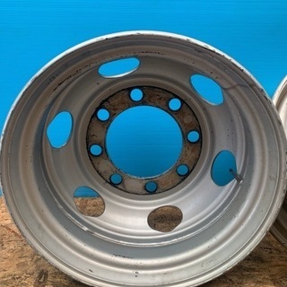 TOPY 22.5×6.75 8H PCD285 +152 2本 スチールホイール 大型トラック　(HT01) クレジットカード QR決済可能