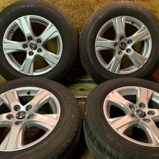 【トヨタ 30系アルファード ヴェルファイア 純正ホイール 16インチ6.5J5HPCD114.3+33】【GOODYEAR EFFICIENT Gr/P 215/65R16】　(TD188) クレジットカード QR決済可能