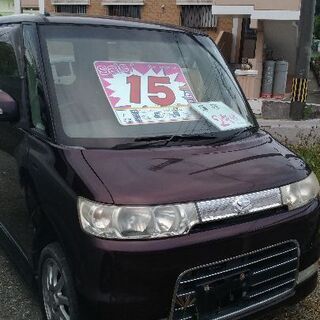 タントカスタム 車検2年付き。 ターボ、スマートキー 