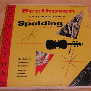 59【LPレコード】　Beethoven VIOLIN CONC...