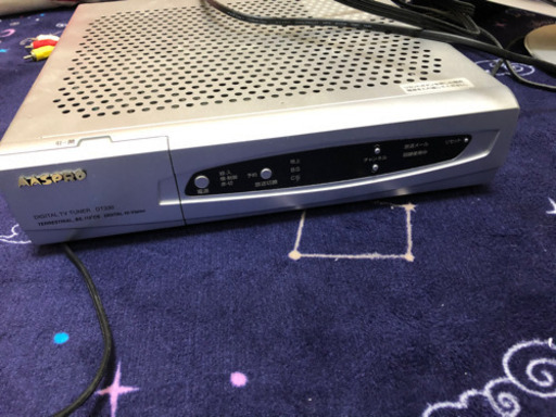 SONYテレビ15型とマスプロデジタルチューナー