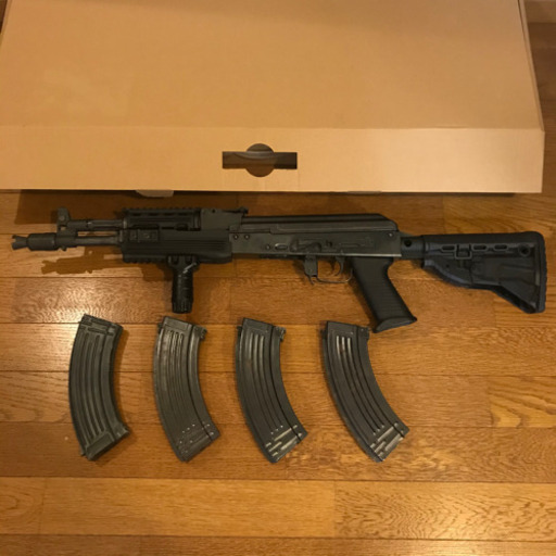 電動ガン　E&LAK104クロスボーンエアーソフトチューン済み