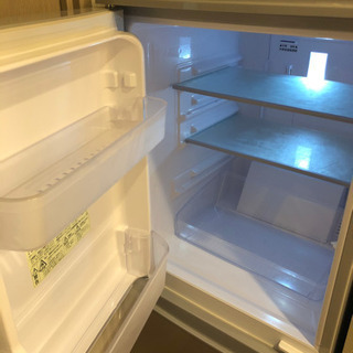 【美品】137L つけかえどっちもドア 2ドア冷蔵庫 シャープ SJ-D14Dの画像