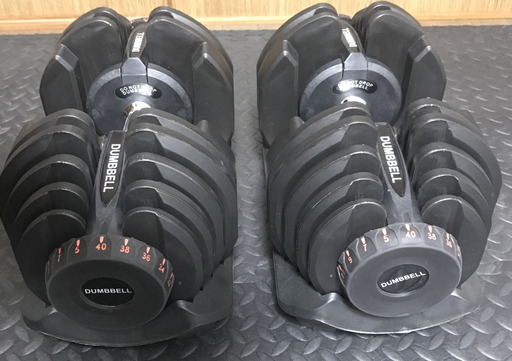 【ワイルドフィット】アジャスタブルダンベル40kg　2ヶセット