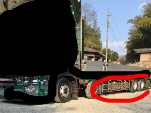 プロフィア　サイドバンパー　トラック　デコトラ