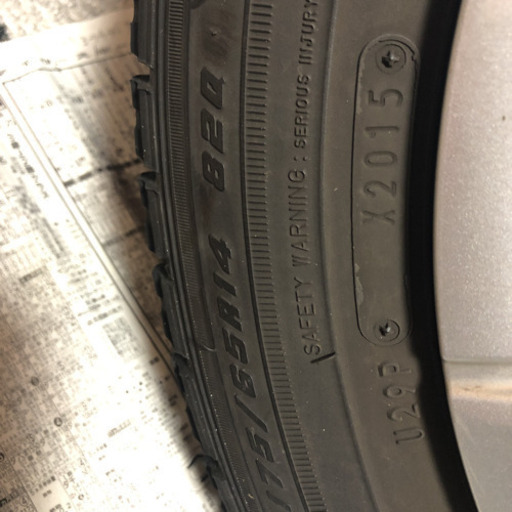 ヨタ純正 ホイール  14インチスタッドレスタイヤ4本セット