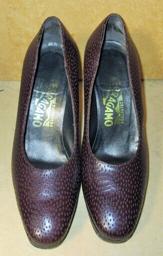 ☆サルヴァトーレ・フェラガモ Salvatore Ferragamo DK7949 パンプス 6 1/2D◆品のある足元に