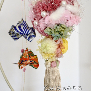 桃の節句♥ワークショップ♥くす玉かざり