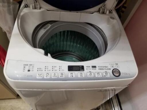シャープ全自動洗濯機