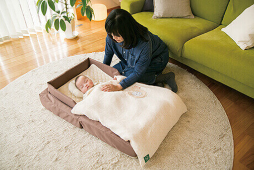 【farska 】ファルスカ コンパクトベッド ノーマルサイズ 防水シート