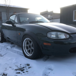 ヤンチャ仕様　NBロードスター　検長期　AT車ですがお遊びにどうぞ❗️の画像