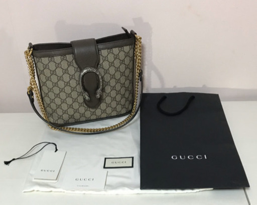 GUCCI グッチ ディオニュソス GG ミディアム バケットバッグ