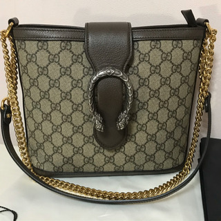GUCCI グッチ ディオニュソス GG ミディアム バケットバッグの画像
