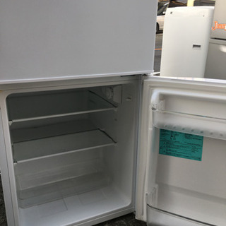 【配送無料】洗濯機　2014年　ハイアール　4.2kg  冷蔵庫　2014年　ハイアール　91L  半年保証付きの画像