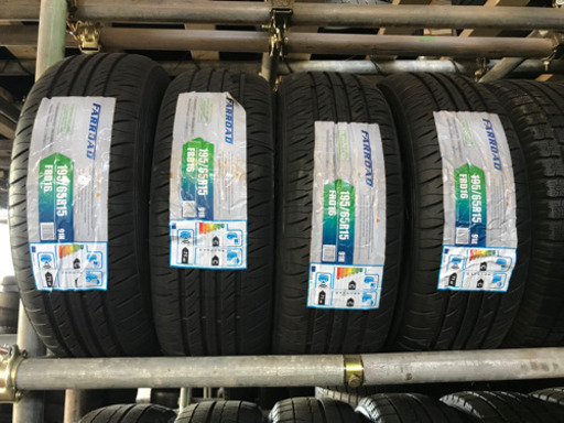 新品195/65/15格安で、タイヤ交換コミコミ