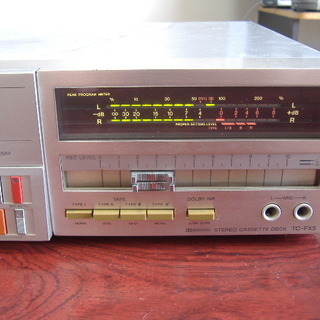 SONY TC-FX5カセットデッキ中古品の画像