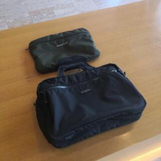値下げ【モンベル】ビジネスバッグセット【使用感少しありですがまだ...