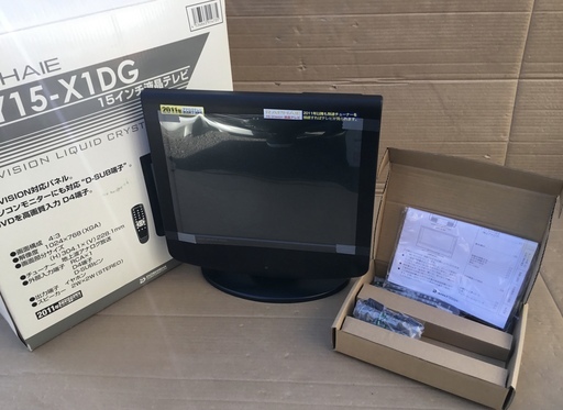 ＜新品・未使用＞RAPHAIE・ドウシシャ・15インチ液晶テレビ・LDY15-X1DG