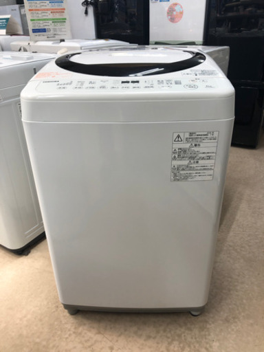 新生活応援！安心の6ヶ月保証付！TOSHIBA 全自動洗濯機 【トレファク町田店】