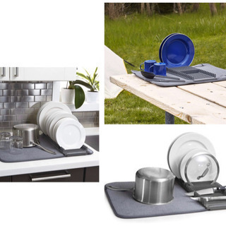 Umbra キッチン 水切りマット UDRY ユードライ 61×46cmの画像