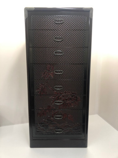 ♦︎鎌倉彫（手彫り）の高級チェスト　格安！