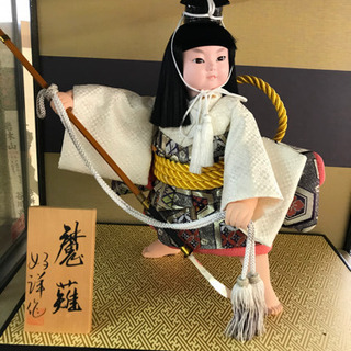五月人形魔雉10号☆60708ガラスケース入