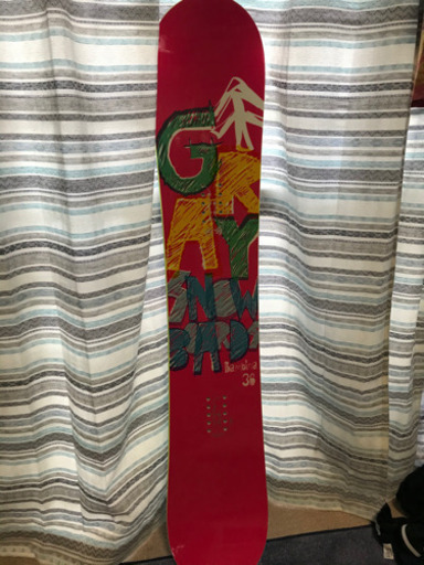 スノーボード136cm GRAY