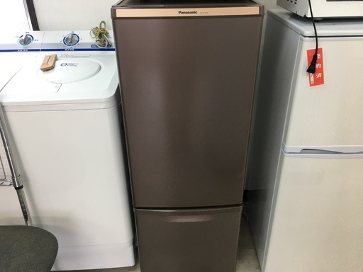 パナソニック168L冷蔵庫　2016年製！！分解クリーニング済み！！