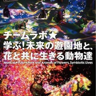 チームラボ 学ぶ！未来の遊園地と、花と共に生きる動物達