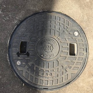 【値下げ】中古　浄化槽蓋（ハマネツ製　450）