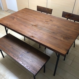 ダイニングテーブルセット 4人掛け