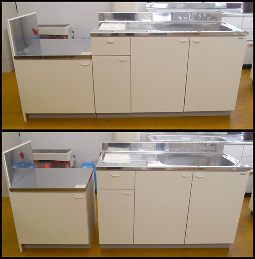 シンクセット ガス代置き付 流し台 39TOP