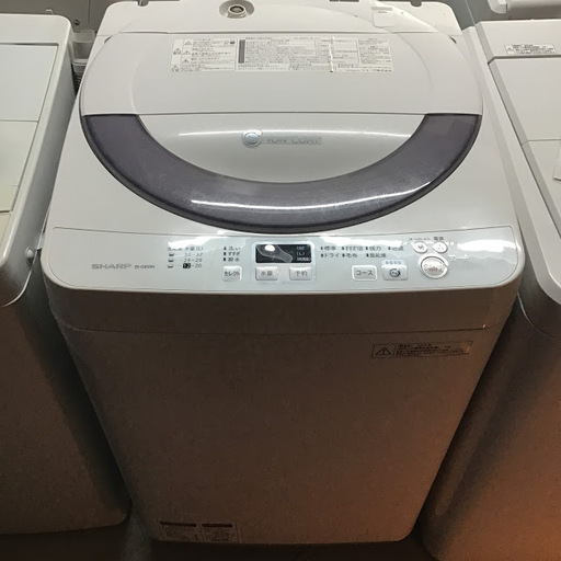 【送料無料・設置無料サービス有り】洗濯機 SHARP ES-GE55N-S 中古