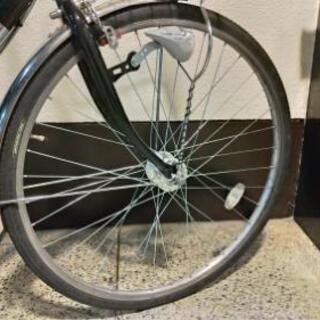 自転車　27インチ　Shimano製6段変速　オートライト　綺麗