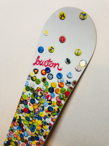 【早い者勝ち‼️】Burton ケース付 バートン 美品 スノーボード スノボ 板 カワイイ オシャレ 