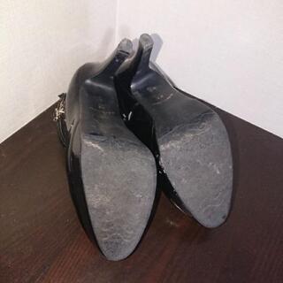 パンプスEsperanzaエスペランサ黒ブラックの画像