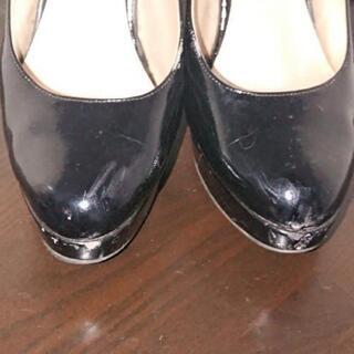 パンプスEsperanzaエスペランサ黒ブラックの画像