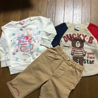 子供服　女の子90〜100cm 一箱分